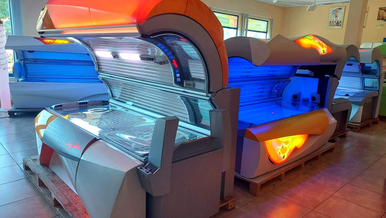 Repasované soláriá Ergoline - ponuka modelov